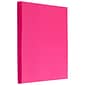 JAM Paper 30% Recycled 8.5" x 11" Colored Paper, 24 lbs., Ultra Fuchsia Pink, 200 Sheets/Pack (184931G)
