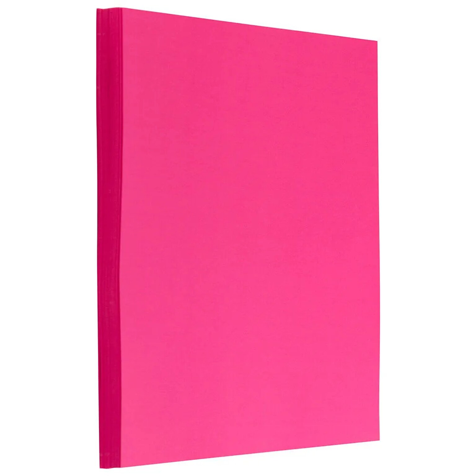 JAM Paper 30% Recycled 8.5 x 11, Paper, 32 lbs. Ultra Fuchsia Pink, 200 Sheets/Pack (184931G)