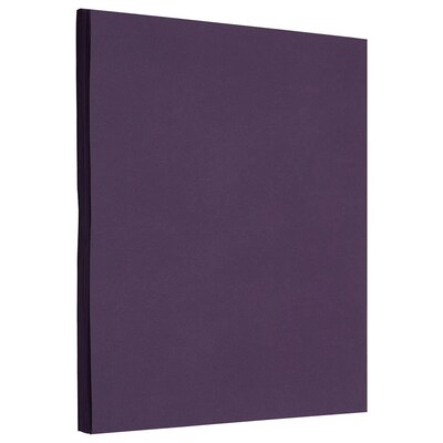 JAM Paper 8.5" x 11", 28 lbs., Dark Purple, 100 Sheets/Ream (364412783G)