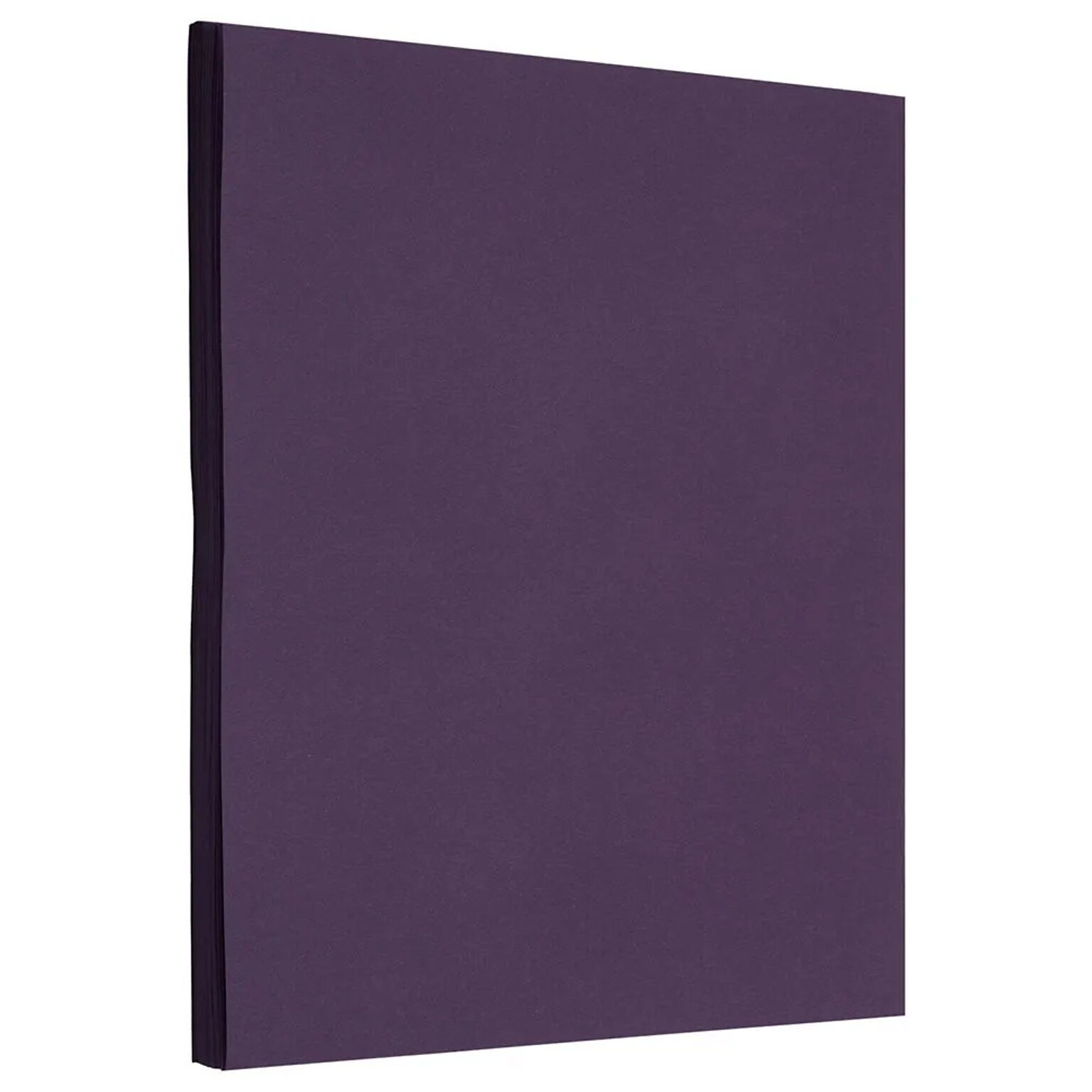 JAM Paper 8.5 x 11, 28 lbs., Dark Purple, 100 Sheets/Ream (364412783G)