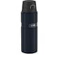 Thermos 24-Ounce Stainless King Vacuum-Insulated Stainless Steel Drink Bottle, Midnight Blue (SK4000MDB4)