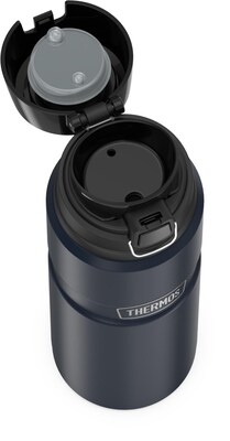 Thermos King Stainless Steel Vacuum Insulated Travel Mug, 24 oz., Midnight Blue (THRSK4000MDB4)