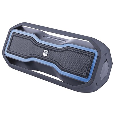 Altec Lansing RockBox Refurbished Wireless Bluetooth Rechargeable Portable Speaker, Waterproof, Blac