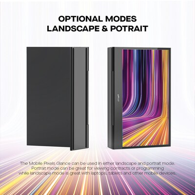 Mobile Pixels Inc. Glance 16" Portable Monitor, Black (101-1009P01)