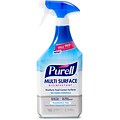 PURELL Multi Surface Disinfectant Spray, Fragrance Free, 28 fl oz Capped Bottle with Trigger Sprayer (2846-06-CMR)