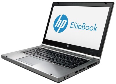 HP EliteBook 8470P 14 Refurbished Laptop Intel i5 3320M 2.5GHz Processor, 4GB Memory, 320GB Hard Drive, Windows 10 Home