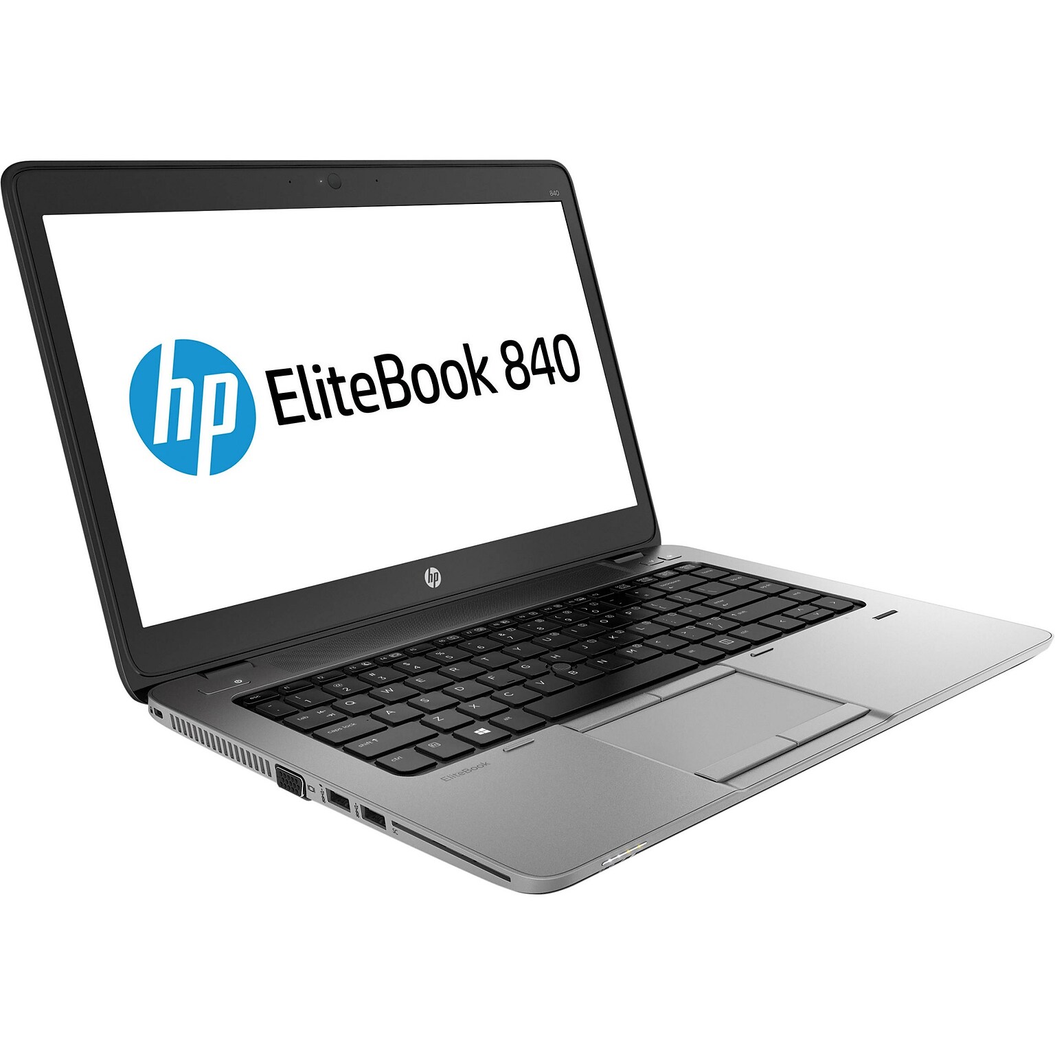 HP EliteBook 840 G1 14 Refurbished Laptop Intel i5 4300U 1.9GHz Processor, 4GB Memory, 120GB SSD, Windows 10 Pro