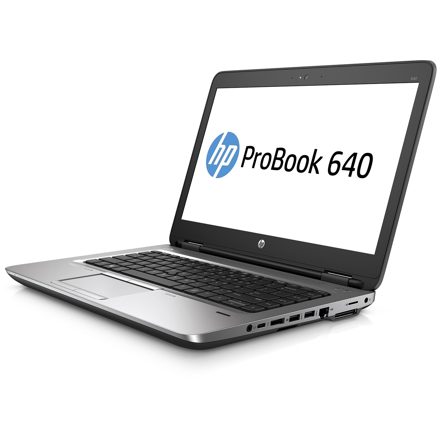 HP ProBook 640 G1 14 Refurbished Laptop Intel i5 4300M 2.6GHz Processor, 8GB Memory, 500GB HHD, Windows 10 Home