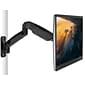 Mount-It! Height Adjustable Monitor Wall Mount Arm for 13" to 32" Monitors, Black (MI-765)