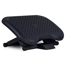 Mount-It! Tilt Adjustable Footrest, Black (MI-7801)