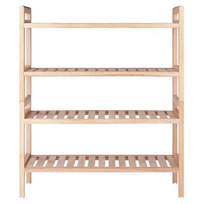 Winsome Trading Inc. Mercury 2-Piece Stackable Shoe Rack Set (81429)