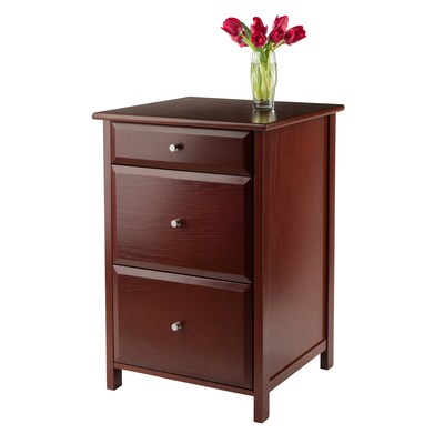 Winsome Delta File Cabinet, Walnut (94321)