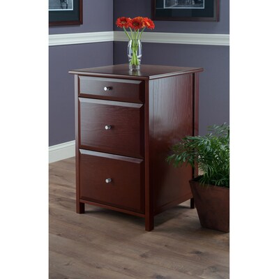 Winsome Delta File Cabinet, Walnut (94321)