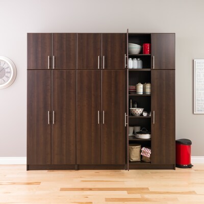 Prepac Elite 32" Storage Cabinet, Espresso (EES-3264)