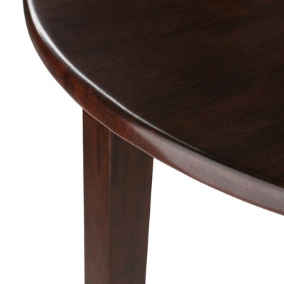 Winsome Clayton 36" Round Drop Leaf Table, Walnut (94436)