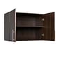 Prepac Elite 32” Stackable Wall Cabinet, Espresso (EEW-3224)