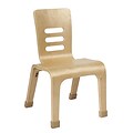 ECR4Kids 12 Bentwood Chair, Natural, 2/Pack (ELR-15712-NT)