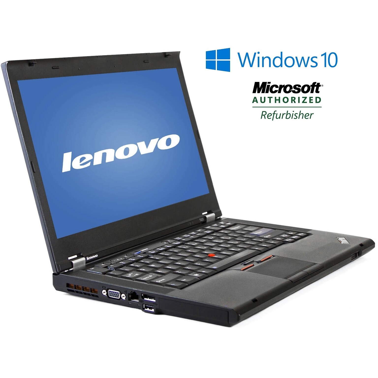 Refurbished Lenovo Thinkpad T430 Laptop Intel Core i5 3320M 2.6GHz 8GB 320GB Drive 14 Screen Windows 10 Home