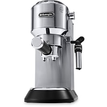 DeLonghi Dedica Deluxe 15-Bar Pump Espresso Machine with Rapid Cappuccino System in Stainless Steel