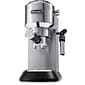 DeLonghi Dedica Deluxe 15-Bar Pump Espresso Machine with Rapid Cappuccino System in Stainless Steel