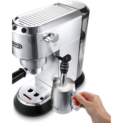 DeLonghi 15-Bar Stainless Steel Espresso Machine and Cappuccino