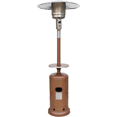 Hanover 7-Ft. 41,000 BTU Steel Umbrella Propane Patio Heater in Autumn Bronze (HAN005AB)
