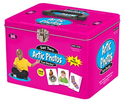 Super Duper Publications Articulation Photo Cards, Combo 2, Color Illustrations, Box (APC222B)