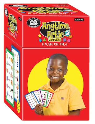 Super Duper Publications Card Game, Anytime Articulation, Set 2, Box (ATA76)