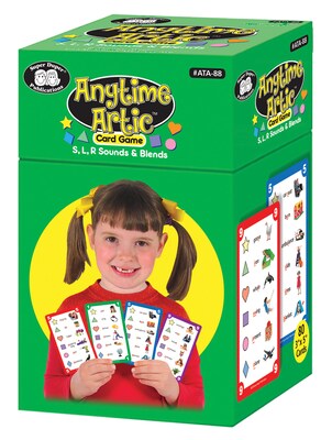 Super Duper Publications Card Game, Anytime Articulation, Set 1, Box (ATA88)