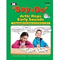 Super Duper Publications Say & Do Articulation Repetitions Early Sounds Book, Photo Based Activities, CD, Paperback (BKCD288)