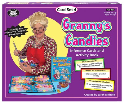 Super Duper Publications Grannys Candies Game, Inferences Add-on, Set 4, Box (GB157)