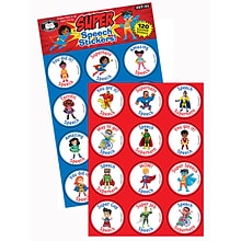 Super Duper Publications Superhero Stickers, Scented, 120 Per Pack (ST93)