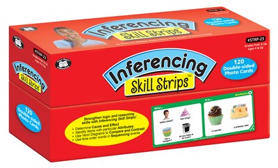 Super Duper Publications Skill Strips, Inferencing, Photographs, Box (STRP23)
