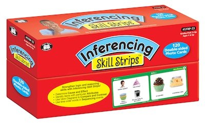 Super Duper Publications Skill Strips, Inferencing, Photographs, Box (STRP23)