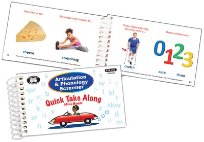 Super Duper Publications Quick Take Along, Photo Story Starters, Mini Book, Paperback (TA250)