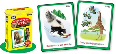 Super Duper Publications Photo Card, Animal Articulation, Tin (WFC73)