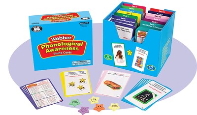 Super Duper Publications Photo Cards, Phonological Awareness, Box (WPA99B)