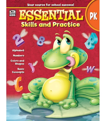 Essential Skills and Practice, Grade PK Paperback (704464)