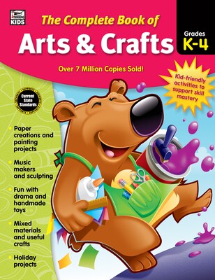 Complete Book of Arts & Crafts, Grades K - 4 Paperback (704935)