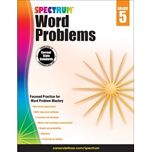 Word Problems, Grade 5 Paperback (704491)