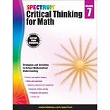 Spectrum Critical Thinking for Math, Grade 7 Paperback (705119)