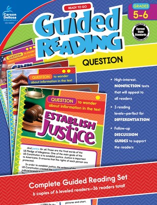 Ready to Go Guided Reading: Question, Grades 5 - 6 Paperback (104931)