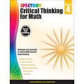 Spectrum Critical Thinking for Math, Grade 4 Paperback (705116)
