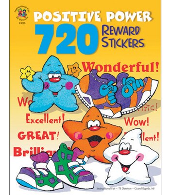 Instructional Fair Sticker Book 720 stickers(0742409619)