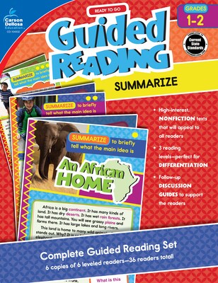 Ready to Go Guided Reading: Summarize, Grades 1 - 2 Paperback (104932)