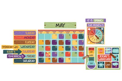 Carson-Dellosa Publishing Bulletin Board Set Nature Explorers (110390)