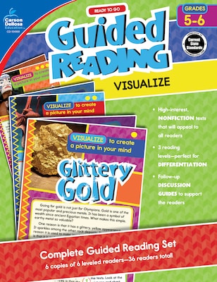 Carson-Dellosa Ready To Go Guided Reading: Visualize, Grades 5 - 6 Paperback (104969)