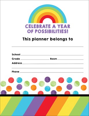 Carson-Dellosa Celebrate Learning Teacher Planner Plan Book Paperback (105000)