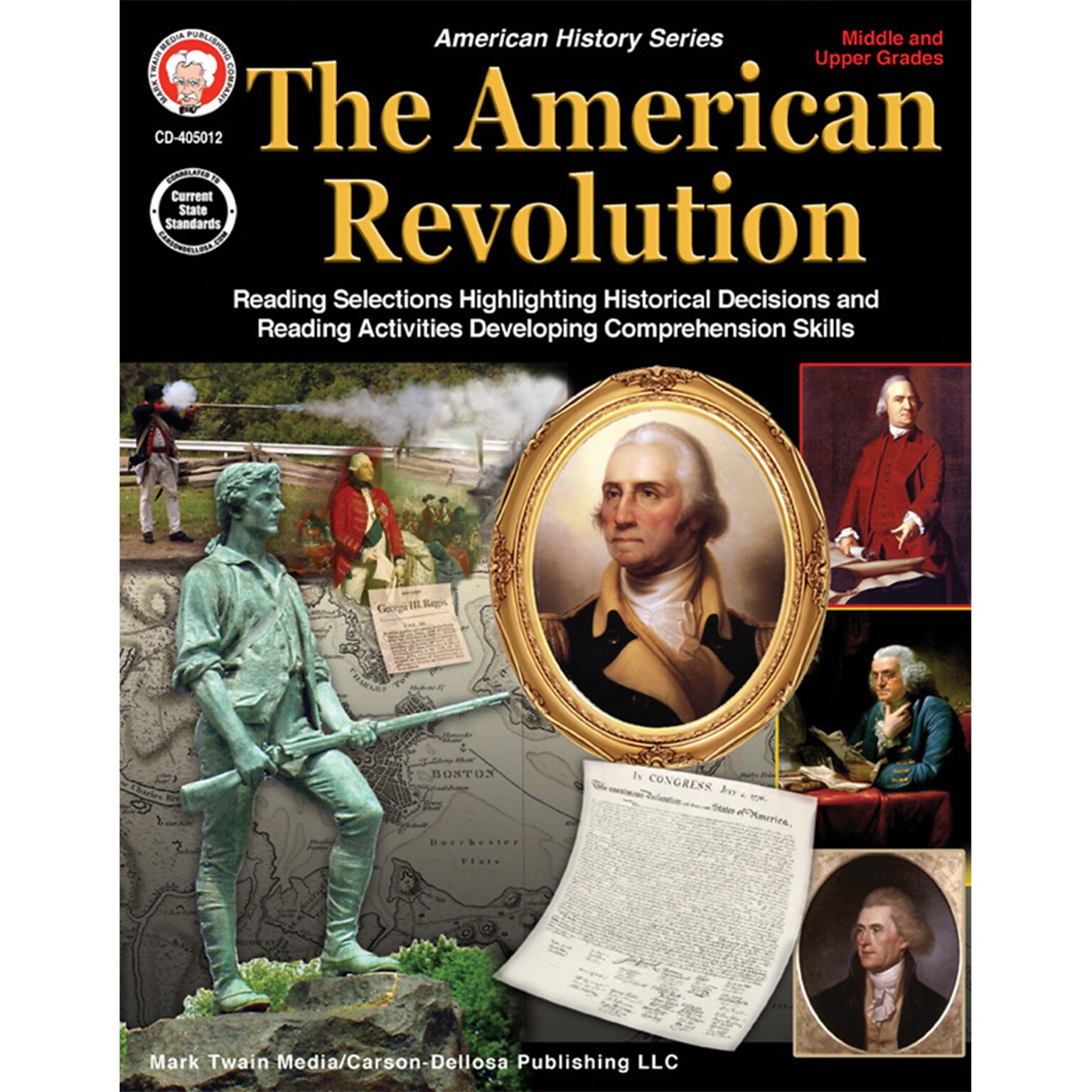 Mark Twain American Revolution, Grades 5 - 12 Paperback (405012)