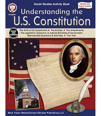 Mark Twain Understanding The U.S. Constitution, Grades 5 - 12 Paperback (405014)